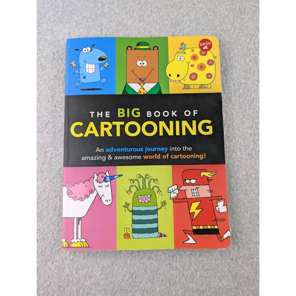 The Big‎ Book Of Cartooning Drawing Techniques For Beginning Artists Characters